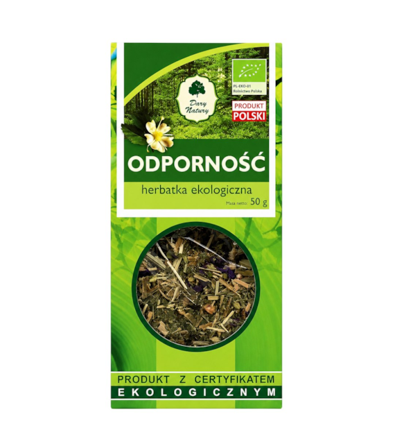 Herbatka Odporność BIO 50g DARY NATURY