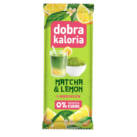 DOBRA KALORIA Baton Matcha i Lemon z nerkowców 35g KUBARA