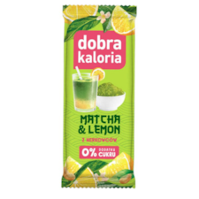 DOBRA KALORIA Baton Matcha i Lemon z nerkowców 35g KUBARA