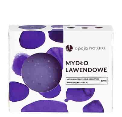 Mydło lawendowe w kostce 100g OPCJA NATURA