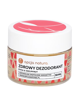 Zdrowy dezodorant pinia i grejpfrut 50ml OPCJA NATURA