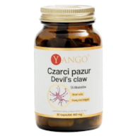YANGO Czarci pazur Devil's claw - ekstrakt 370mg, 90 kaps.
