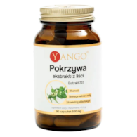 YANGO Pokrzywa - ekstrakt z liści 20:1 410mg, 90 kaps.