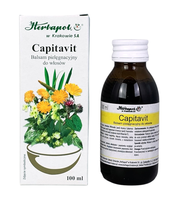 CAPITAVIT balsam do włosów 100ml HERBAPOL KRAKÓW