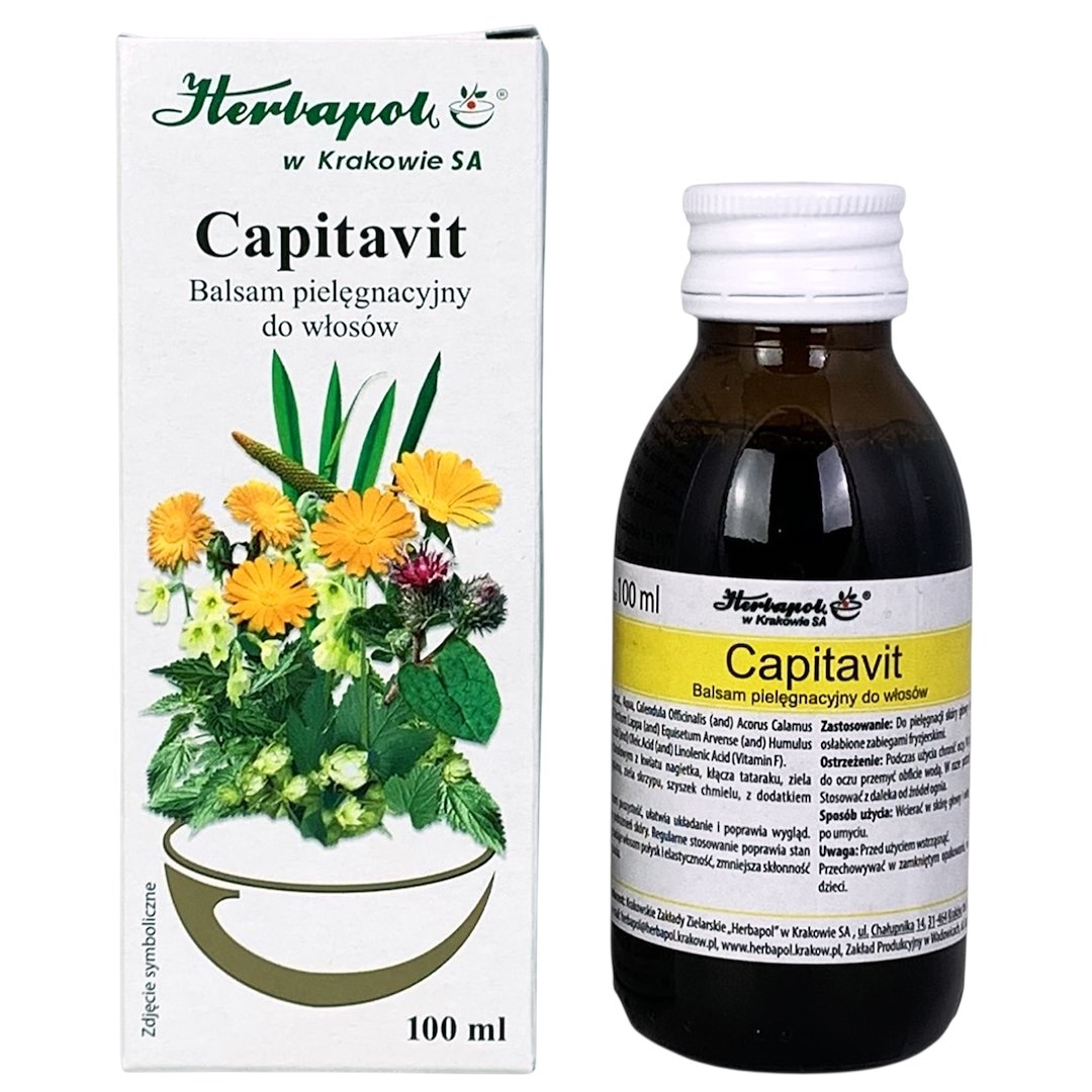 CAPITAVIT balsam do włosów 100ml HERBAPOL KRAKÓW