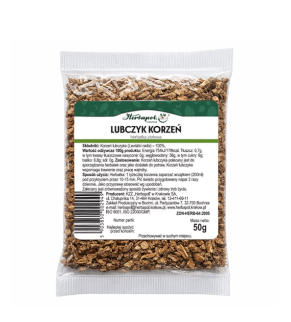Lubczyk korzeń 50g HERBAPOL KRAKÓW