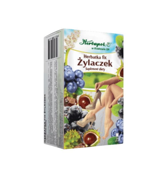 Herbatka ŻYLACZEK fix 20*2g HERBAPOL KRAKÓW