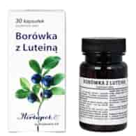 Borówka z Luteiną 30kaps. HERBAPOL KRAKÓW