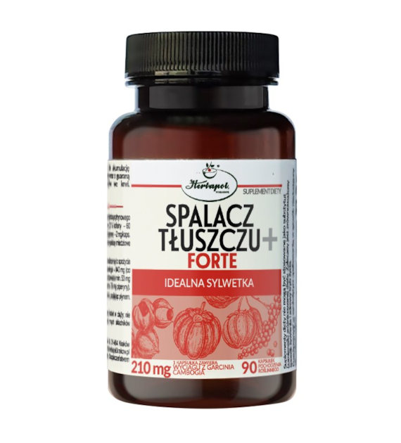 Spalacz tłuszczu Forte+ 90kaps. HERBAPOL KRAKÓW
