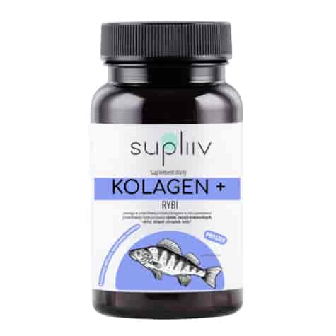 Kolagen rybi + witamina C - proszek 100g SUPLIIV