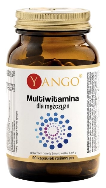 YANGO Multiwitamina dla mężczyzn - 90 kaps.
