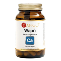 YANGO Wapń (cytrynian wapnia 500mg) 90 kaps.