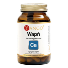 YANGO Wapń (cytrynian wapnia 500mg) 90 kaps.