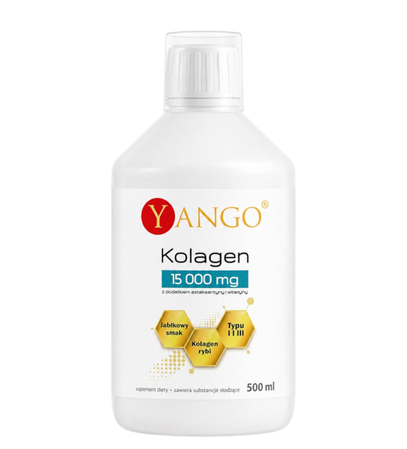 YANGO Kolagen rybi I i III 15 000 mg - płyn 500 ml