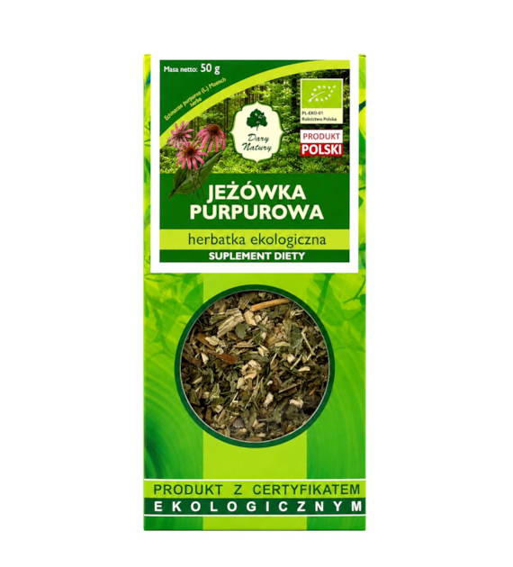 Jeżówka purpurowa BIO 50g DARY NATURY - suplement diety