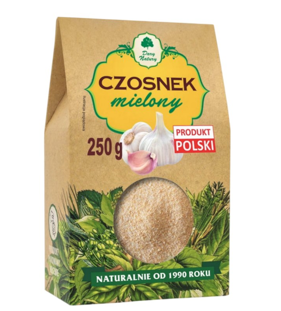 Czosnek mielony 250g DARY NATURY