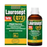 ASEPTA Laurosept FORTE Q73 30ml - Olejek laurowy + olejek z kurkumy i imbiru