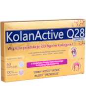 ASEPTA KolanActive Q28 Complex 60kaps. - wspiera produkcję 28 typów kolagenu