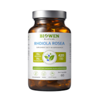 BIOWEN Rhodiola Rosea 420mg, 60 kapsułek - różeniec górski