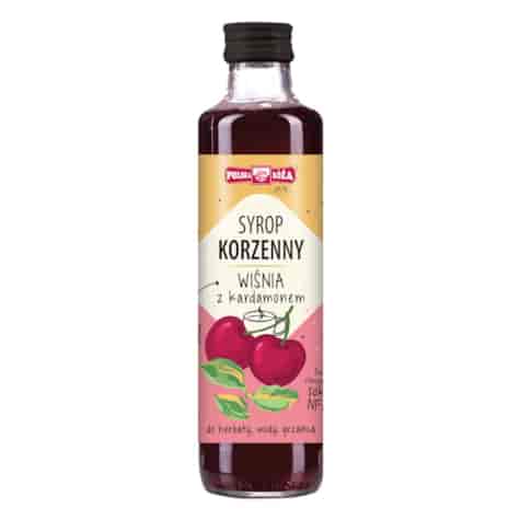 Syrop korzenny wiśnia z kardamonem 250ml POLSKA RÓŻA