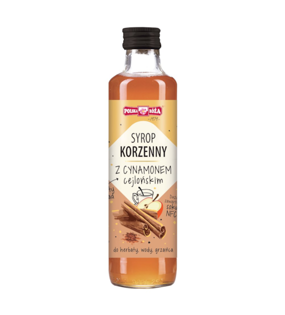 Syrop korzenny z cynamonem cejlońskim 250ml POLSKA RÓŻA