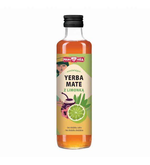 Herbata Yerba mate z limonką 250ml POLSKA RÓŻA
