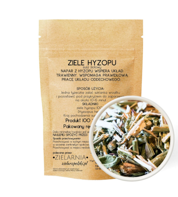 Hyzop ziele 50g ZIELARZPOLSKI.PL