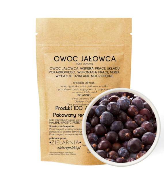 Jałowiec owoc 50g ZIELARZPOLSKI.PL