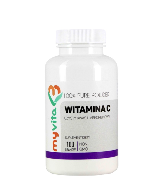 MyVita Witamina C proszek 100g - kwas L-Askorbinowy