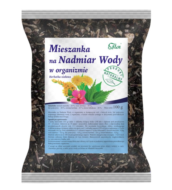 Mieszanka na Nadmiar wody w organizmie 100g FLOS