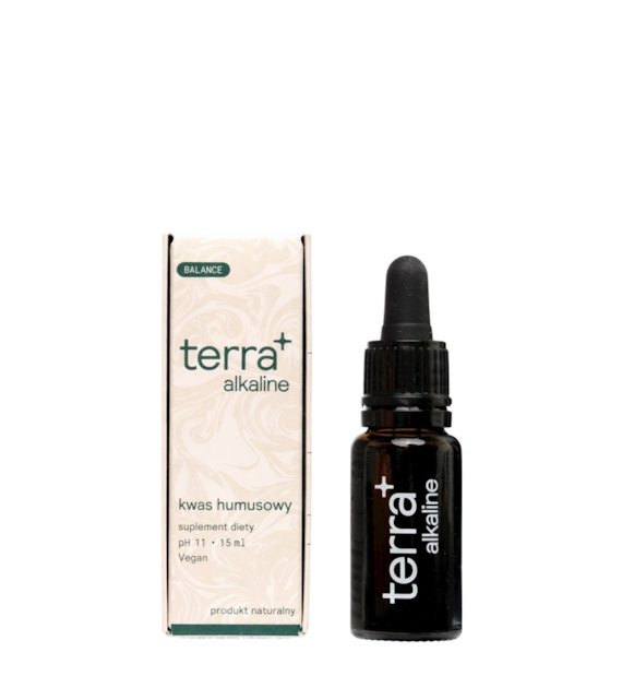 TERRA+ Alkaline - kwas humusowy (fulwowy) pH 11 15ml