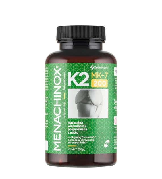 Menachinox K2 MK-7 200mcg, 90 sgels. XENICO PHARMA