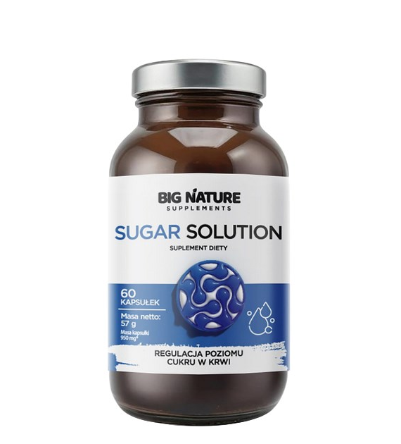 BIG NATURE Kapsułki Sugar Solution 60 kaps.