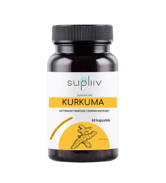 Kurkuma ekstrakt 400mg, 60kaps. SUPLIIV