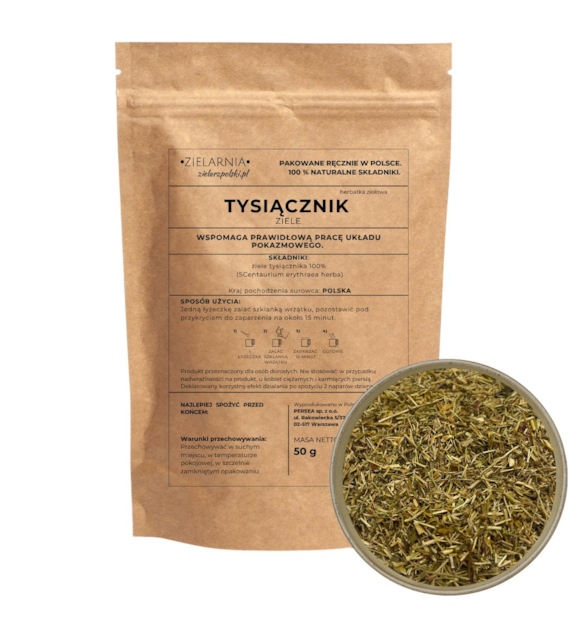 Tysiącznik ziele 50g ZIELARZPOLSKI.PL