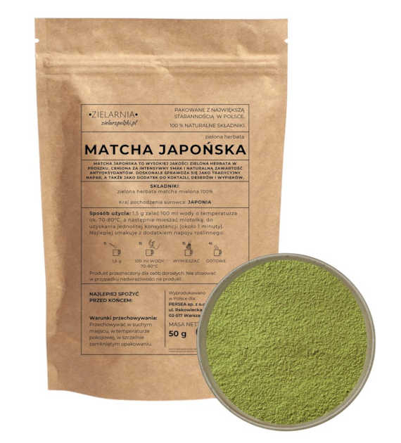 Matcha japońska 50g ZIELARZPOLSKI.PL