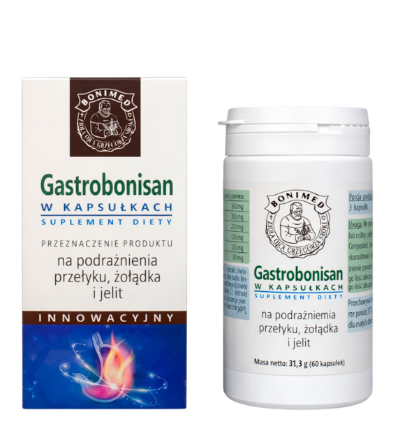 Gastrobonisan w kapsułkach 60 kaps. BONIMED