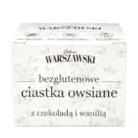 ŁAKOĆ WARSZAWSKI - Ciastka owsiane z czekoladą i wanilią bezglutenowe 150g