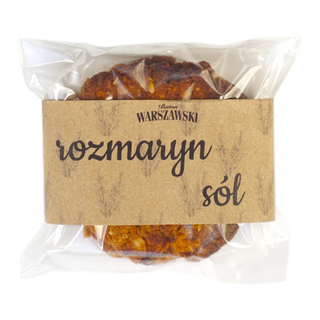 CIASTKO WARSZAWSKIE Rozmaryn i sól 60g
