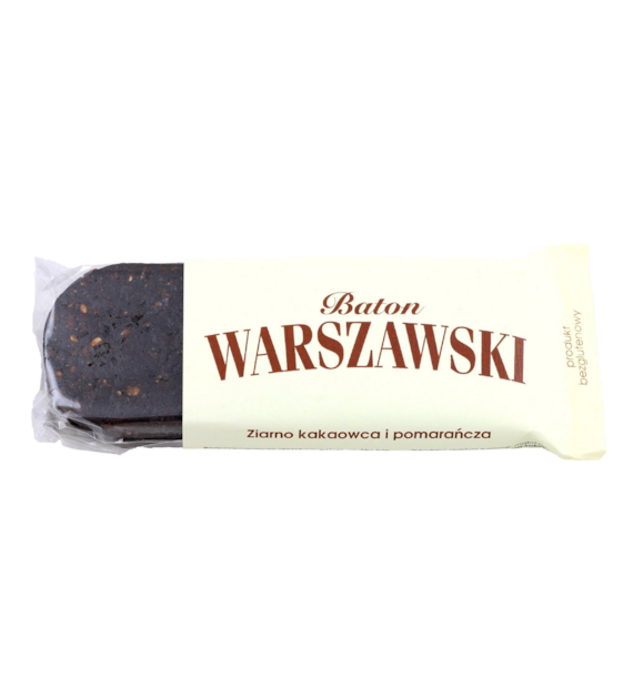 BATON WARSZAWSKI Ziarno kakaowca i pomarańcza 50g