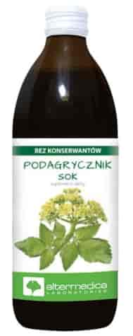 Podagrycznik sok 500ml ALTER MEDICA