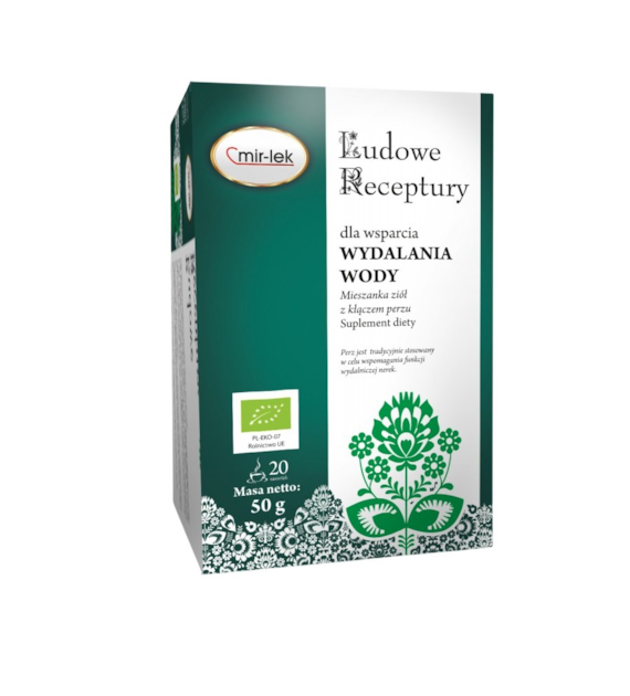 LUDOWE RECEPTURY EKO wydalanie wody FIX 20 saszetek MIR-LEK
