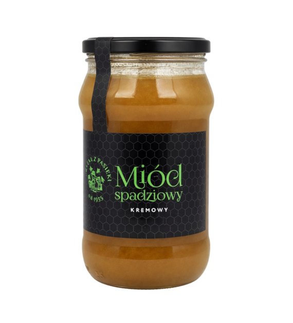 Miód kremowy spadziowy 380g SPECJAŁ Z PASIEKI