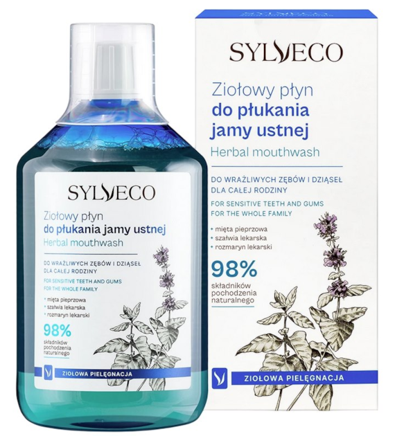Płyn do płukania jamy ustnej ziołowy 500ml SYLVECO