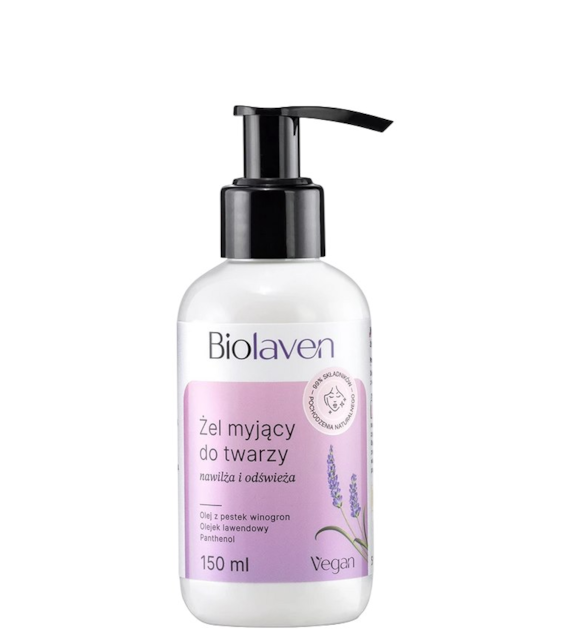 BIOLAVEN Żel myjący do twarzy 150ml