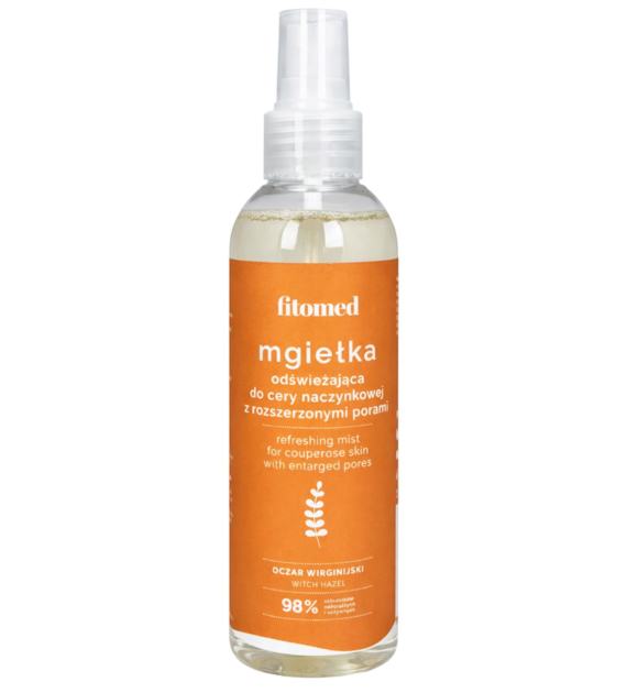 Mgiełka do twarzy oczarowa odświeżająco-oczyszczająca do cery tłustej i mieszanej 200ml FITOMED