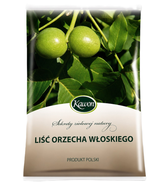 Orzech włoski liść 50g KAWON