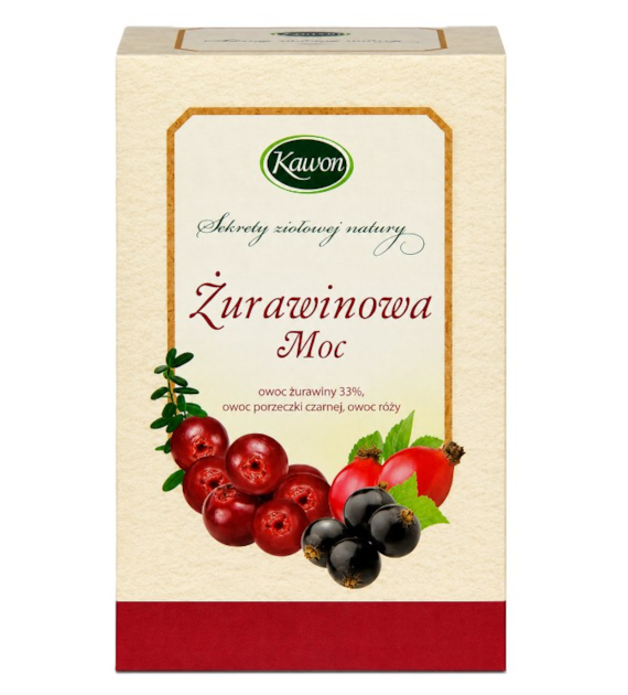 Herbatka Żurawinowa Moc fix 20x3g KAWON