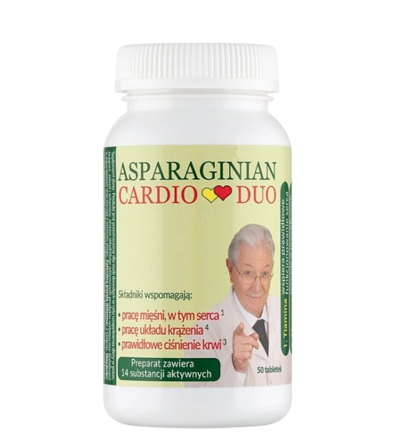 Asparaginian CardioDuo 50 tabl. UNIPHAR