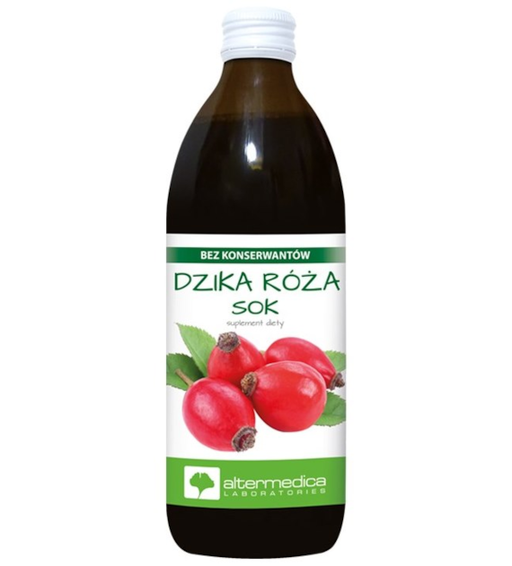 Dzika róża sok 500ml ALTER MEDICA
